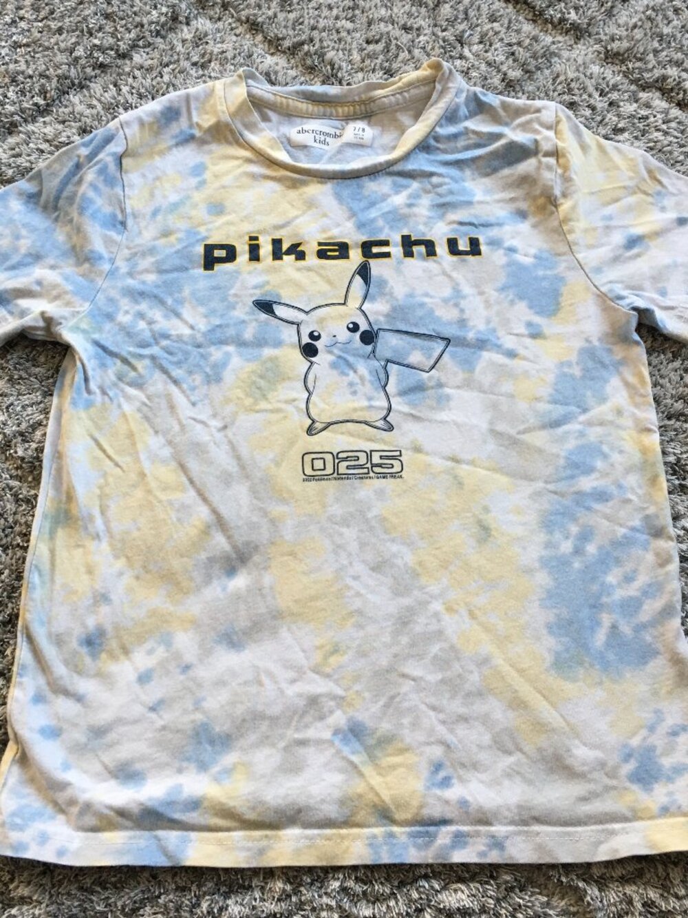 Abercrombie Kids Pokémon Pikachu Graphic T-shirt 7/8